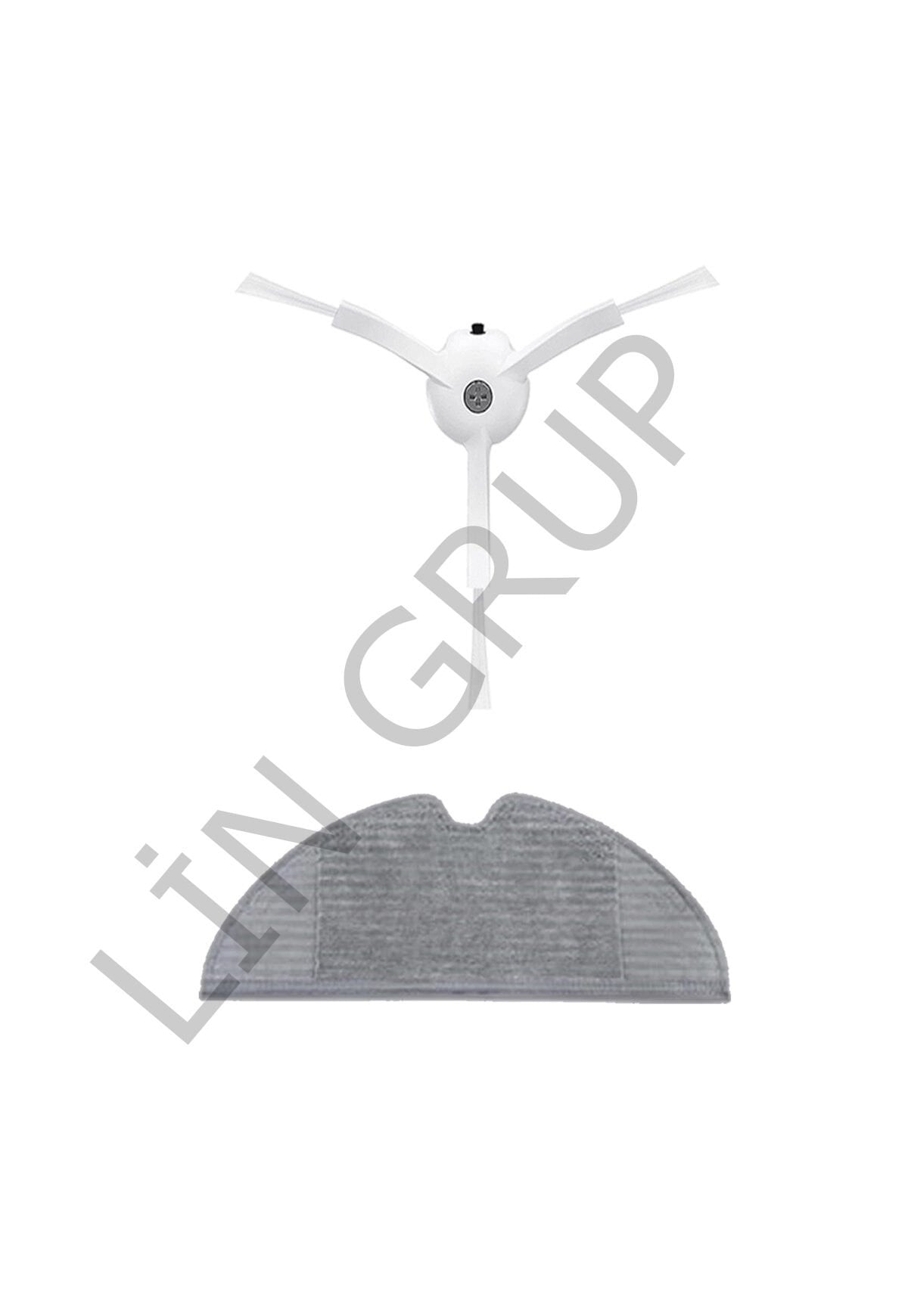 Xiaomi Vacuum Mop 2 Pro (MJST1SHW) Robot Süpürge Uyumlu 2'li Yedek Parça Seti