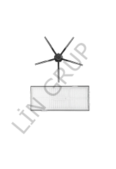 Roborock S7 Max V Ultra Robot Süpürge Uyumlu 2'li Yedek Parça Seti