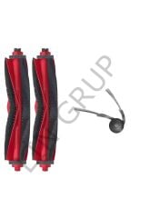 Roborock Q8 Max Pro + Robot Süpürge Uyumlu 3'lü Yedek Parça Seti