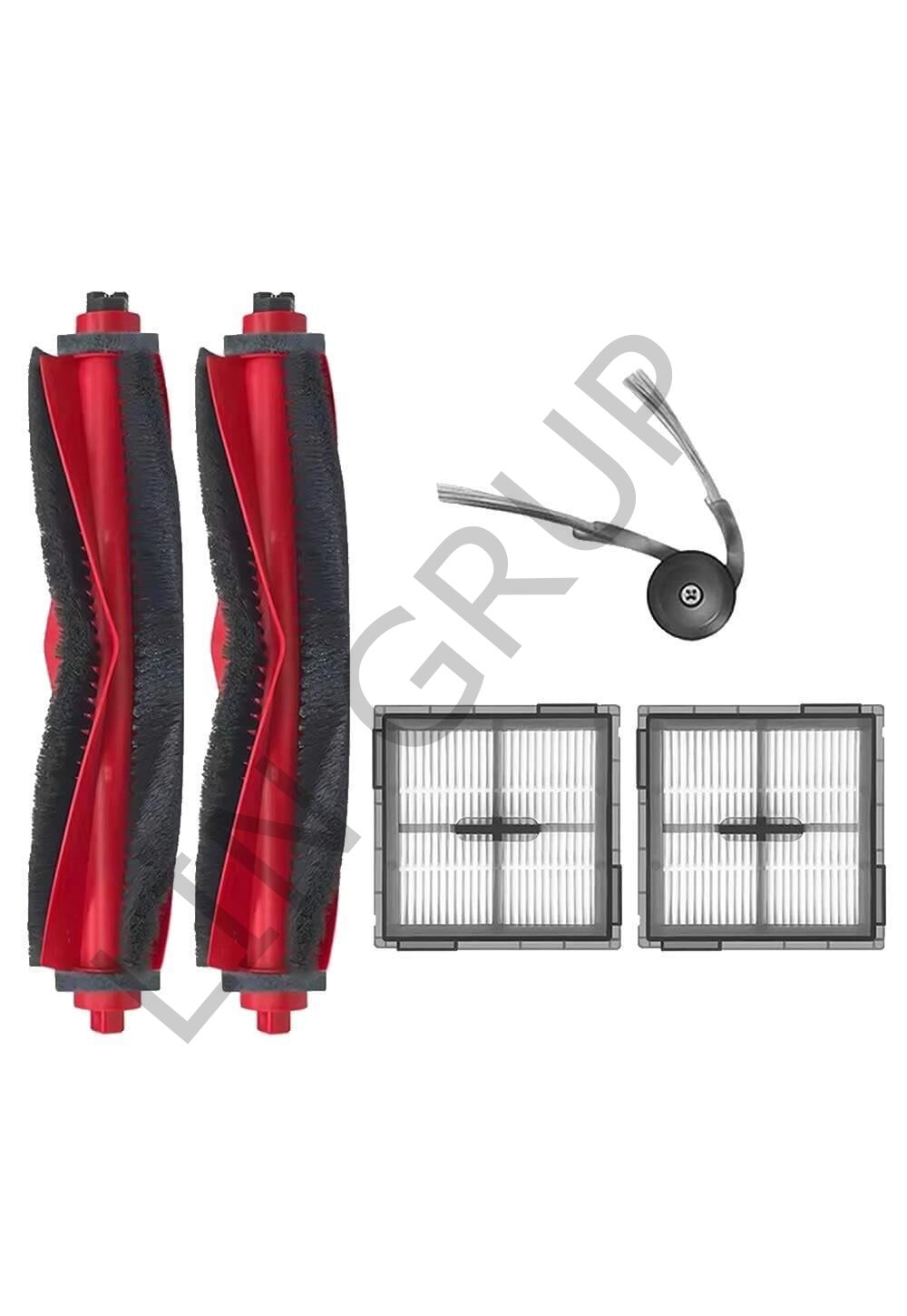 Roborock Q8 Max Pro + Robot Süpürge Uyumlu 5'li Yedek Parça Seti