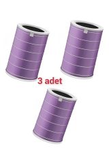 Xiaomi Air purifier hava temizleyici 1, 2, 3 uyumlu filtre 3 adet
