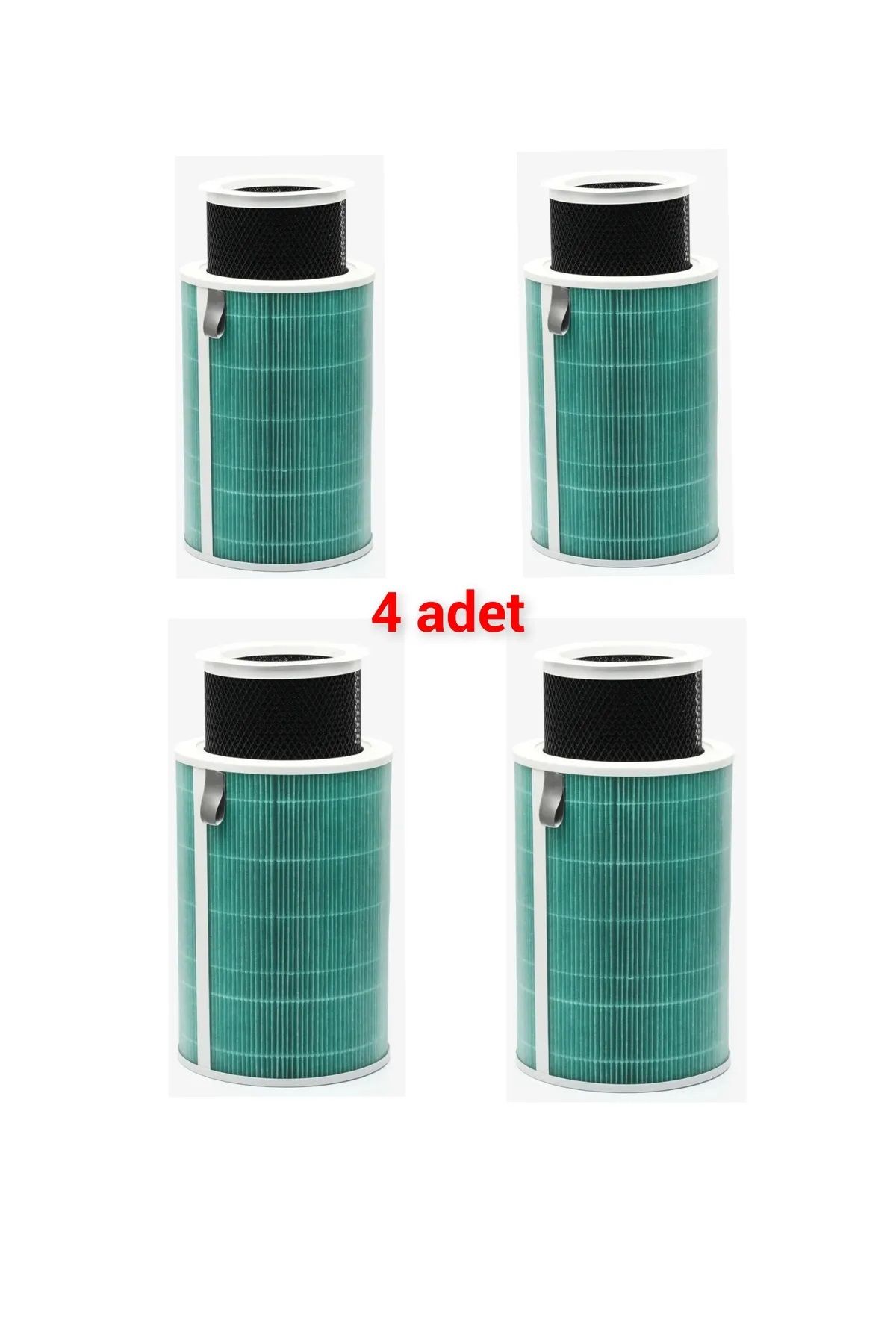 XIAOMI Air purifier 1S 2S 3S 1H 2H 3H uyumlu çipli yedek filtre 4 adet