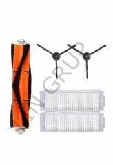 Xiaomi Vacuum Mop 2 Pro (MJST1SHW) Robot Süpürge Uyumlu 5'li Yedek Parça Seti