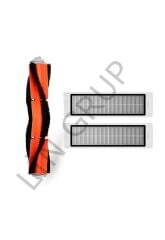 Xiaomi Vacuum Cleaner (Global) (SDJQR02RR) Robot Süpürge Uyumlu 3'li Yedek Parça Seti