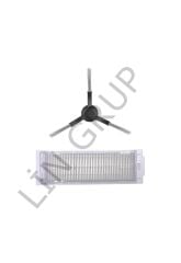 Xiaomi Vacuum Mop 3C (B106CN) Robot Süpürge Uyumlu 2'li Yedek Parça Seti