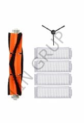 Xiaomi Vacuum Mop 2 Pro (MJST1SHW) Robot Süpürge Uyumlu 6'lı Yedek Parça Seti