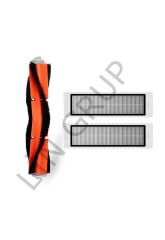 Roborock S50/S55 Robot Süpürge Uyumlu 3'li Yedek Parça Seti