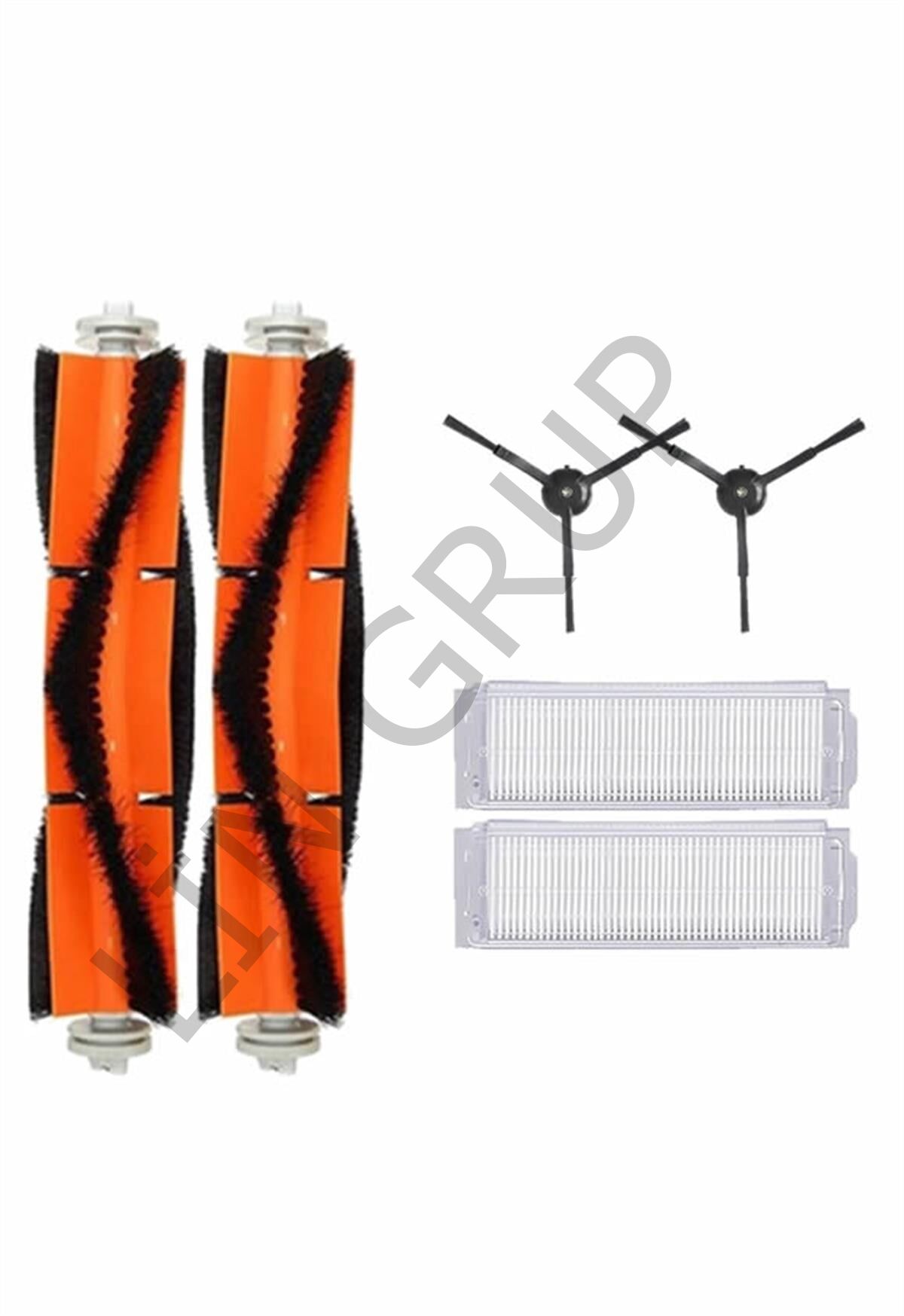 Xiaomi Vacuum Mop 2 Pro (MJST1SHW) Robot Süpürge Uyumlu 6'lı Yedek Parça Seti