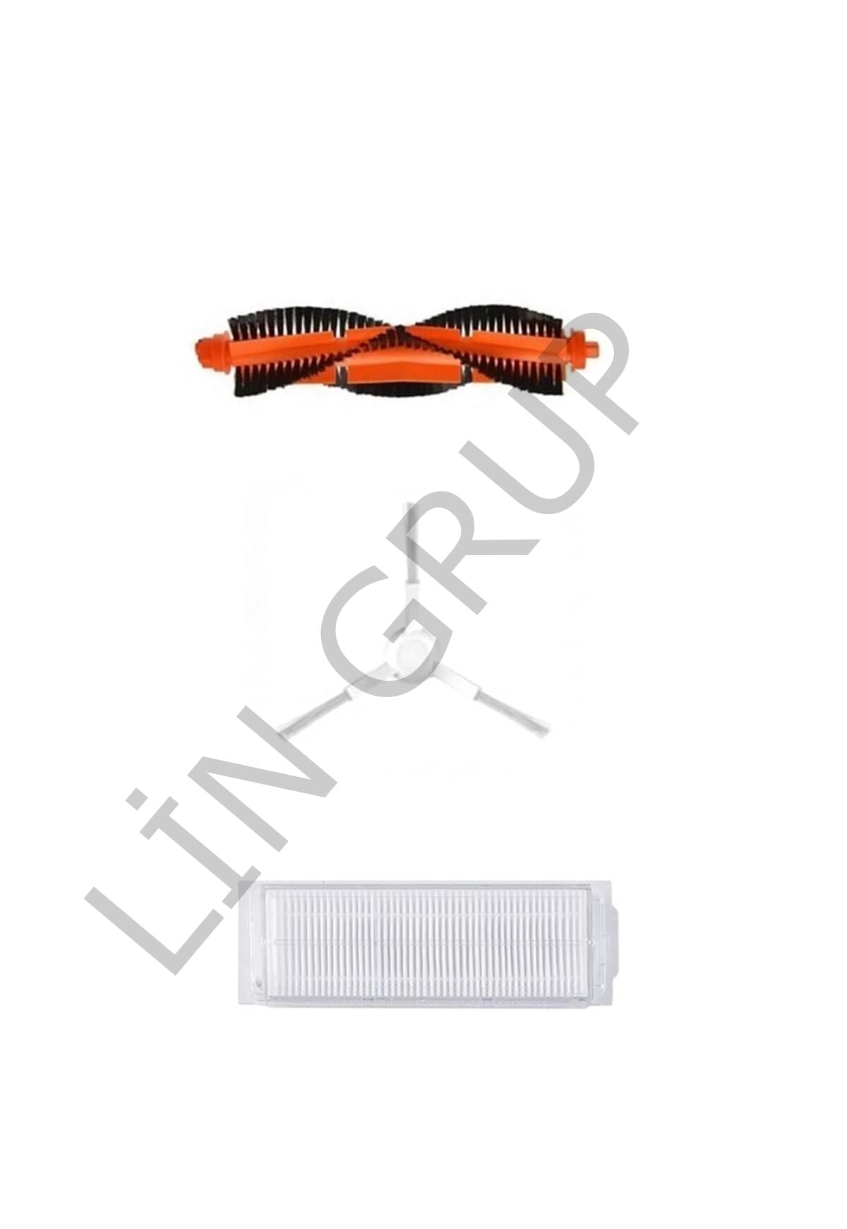 Xiaomi Vacuum Mop 3C (B106CN) Robot Süpürge Uyumlu 3'lü - Yedek Parça Seti