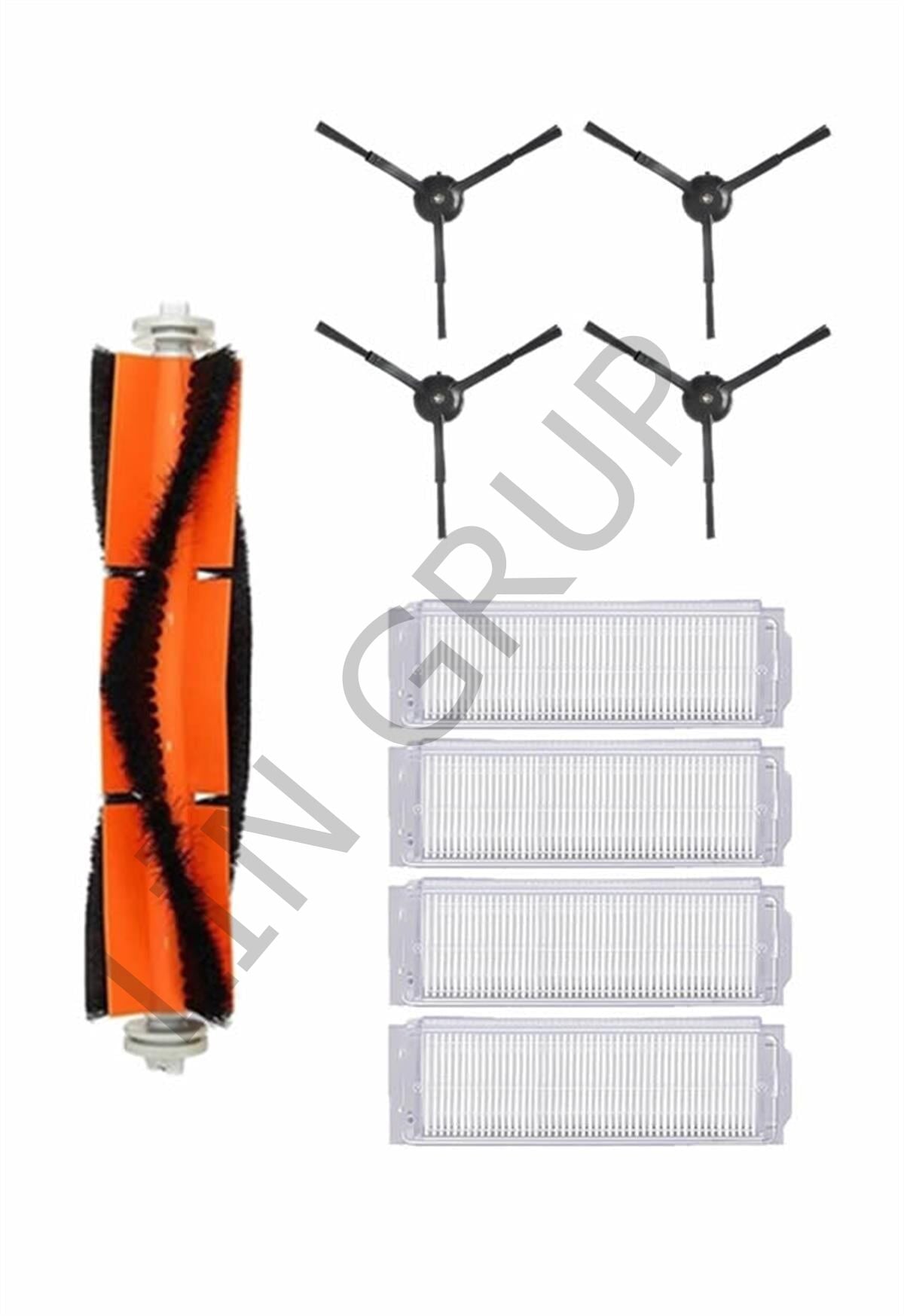 Xiaomi Vacuum Mop 2 Pro (MJST1SHW) Robot Süpürge Uyumlu 9'lu Yedek Parça Seti