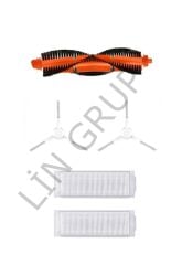 Xiaomi Vacuum Mop 3C (B106CN) Robot Süpürge Uyumlu 5'li - Yedek Parça Seti