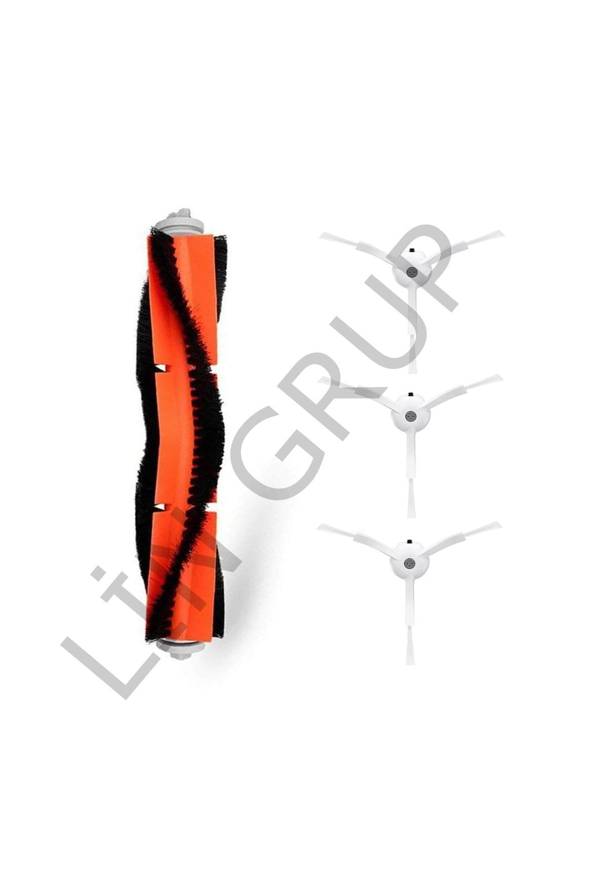 Xiaomi Vacuum Cleaner (Global) (SDJQR02RR) Robot Süpürge Uyumlu 4'lü Yedek Parça Seti