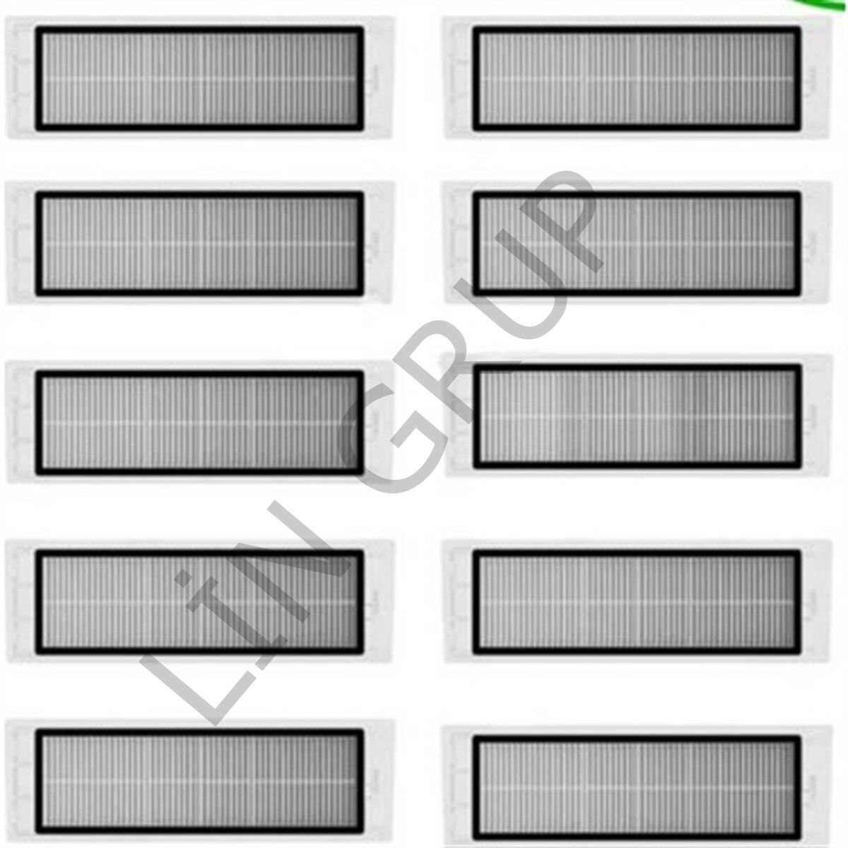 Roborock S5 MAX Robot Süpürge Uyumlu 10'lu HEPA Filtre- Yedek Parça Seti