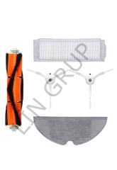 Xiaomi Vacuum Mop 2 Pro (MJST1SHW) Robot Süpürge Uyumlu 5'li Yedek Parça Seti