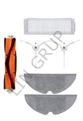 Xiaomi Vacuum Mop 2 Pro (MJST1SHW) Robot Süpürge Uyumlu 6'lı Yedek Parça Seti