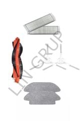 Xiaomi Vacuum Mop 3C (B106CN) Robot Süpürge Uyumlu 7'li Yedek Parça Seti