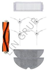 Xiaomi Vacuum Mop 2 Pro (MJST1SHW) Robot Süpürge Uyumlu 8'li Yedek Parça Seti