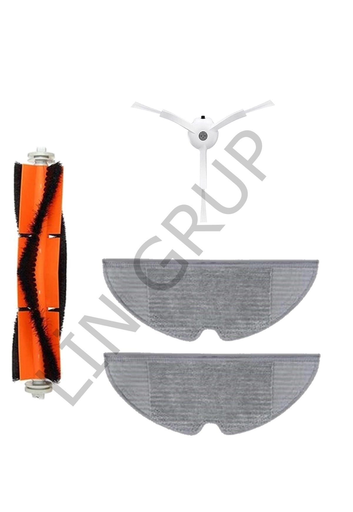 Xiaomi Vacuum Mop 2 Pro (MJST1SHW) Robot Süpürge Uyumlu 4'lü Yedek Parça Seti