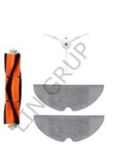 Xiaomi Vacuum Mop 2 Pro (MJST1SHW) Robot Süpürge Uyumlu 4'lü Yedek Parça Seti