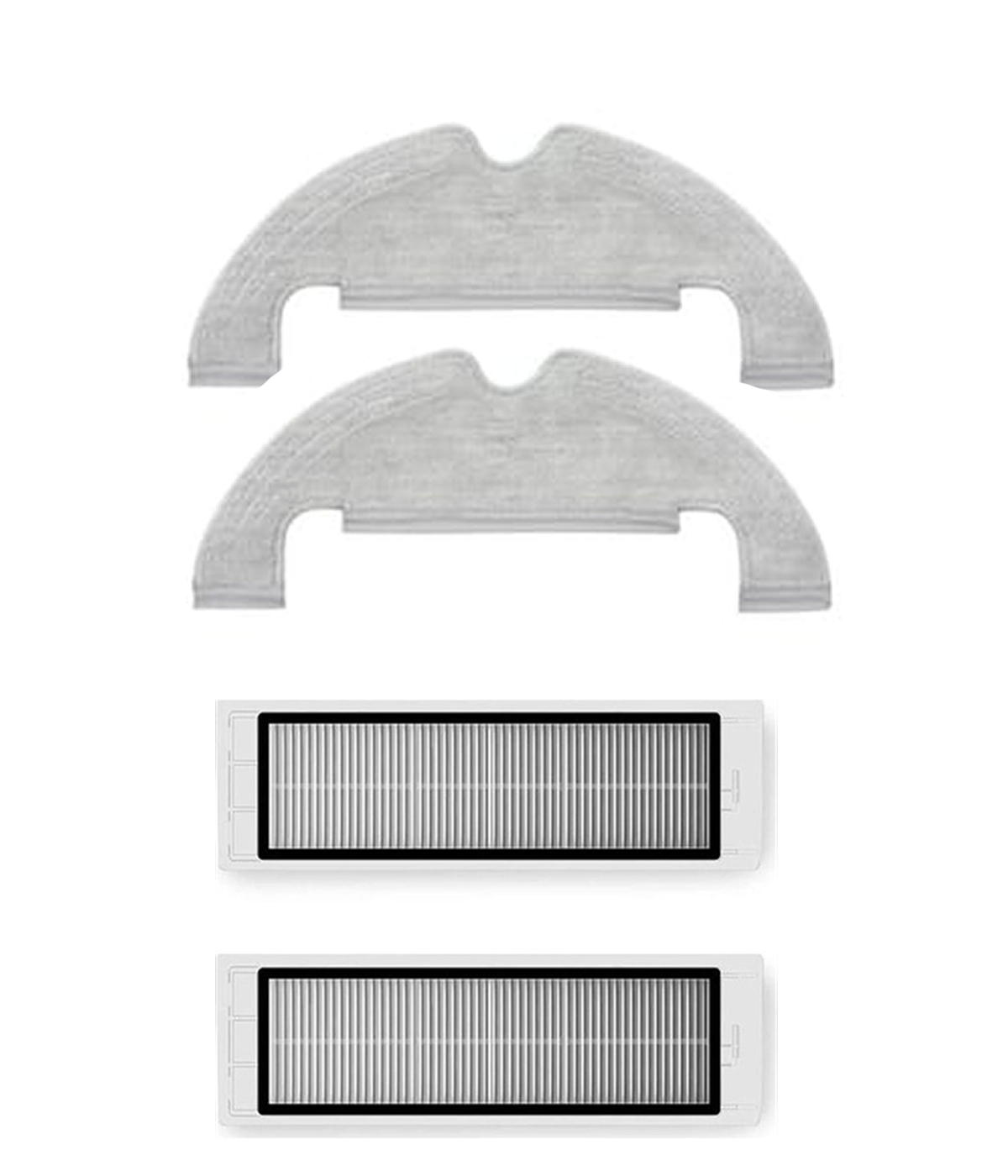 Dreame Bot Z10 Pro Robot Süpürge Uyumlu 4'lü Yedek Parça Seti