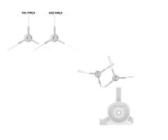 Rowenta Serie 60 Model RR7455WH Uyumlu Yan Fırça ÇİFT