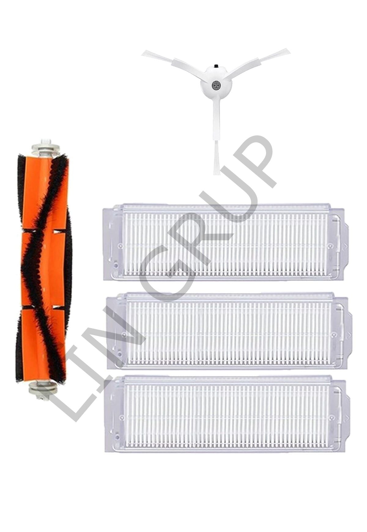 Xiaomi Vacuum Mop 2 Pro (MJST1SHW) Robot Süpürge Uyumlu 5'li Yedek Parça Seti