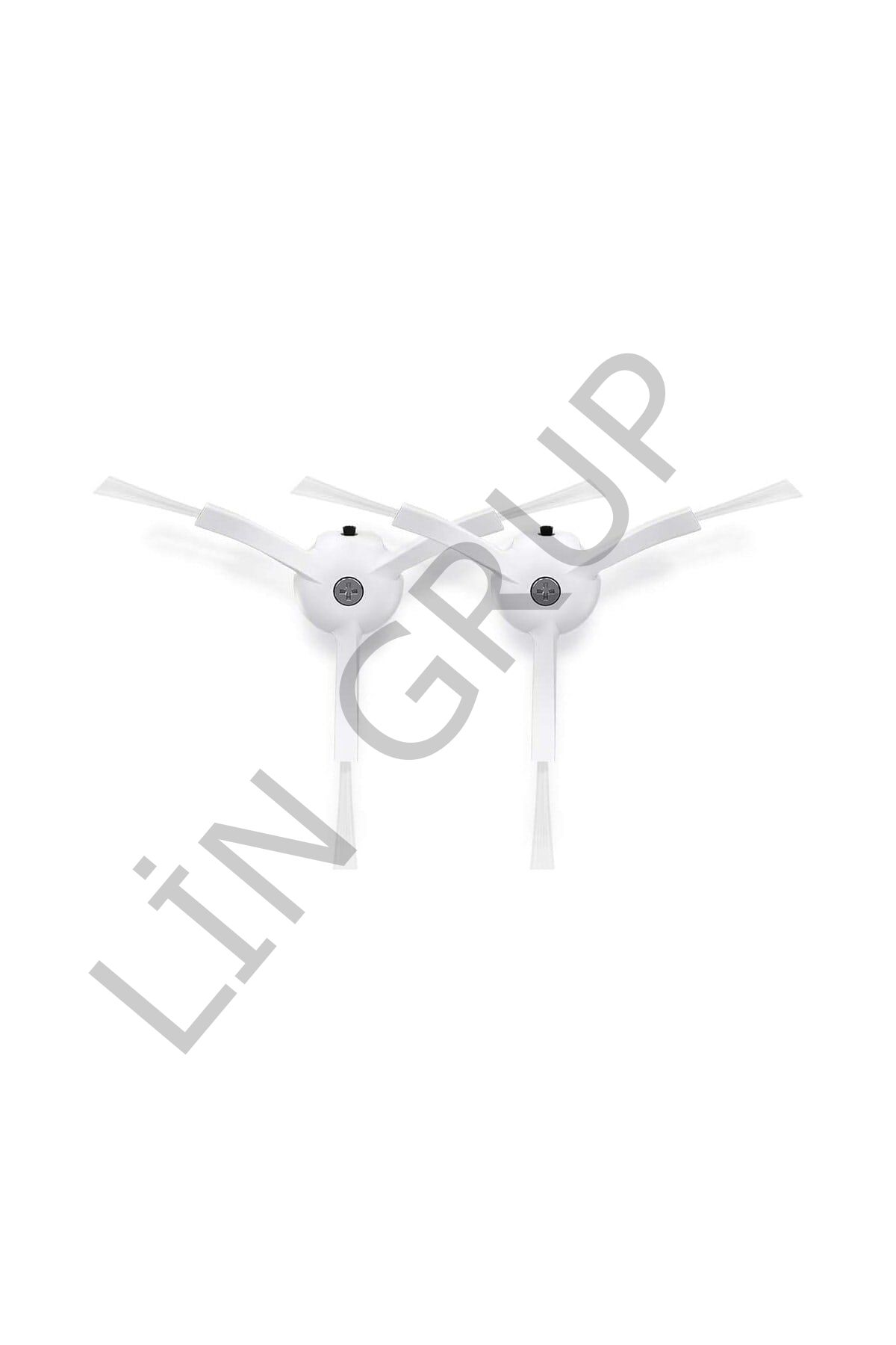 Roborock E20 Robot Süpürge Uyumlu 2'li Yan Fırça- Yedek Parça Seti