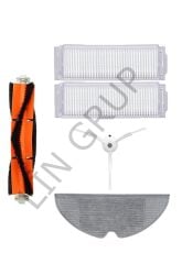 Xiaomi Vacuum Mop 2 Pro (MJST1SHW) Robot Süpürge Uyumlu 5'li Yedek Parça Seti