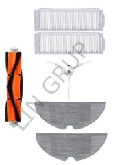 Xiaomi Vacuum Mop 2 Pro (MJST1SHW) Robot Süpürge Uyumlu 6'lı Yedek Parça Seti
