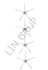 Roborock S7 Max V Ultra Robot Süpürge Uyumlu 4'lü Yan Fırça Seti