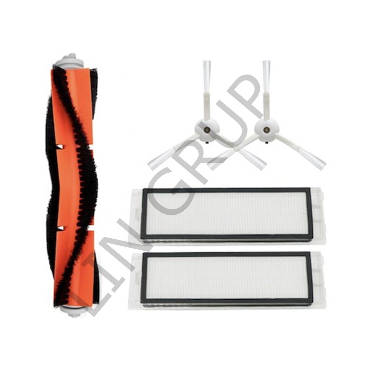 Roborock E20 Robot Süpürge Uyumlu 5'li Yedek Parça Seti