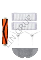 Xiaomi Vacuum Mop 2 Pro (MJST1SHW) Robot Süpürge Uyumlu 6'lı Yedek Parça Seti