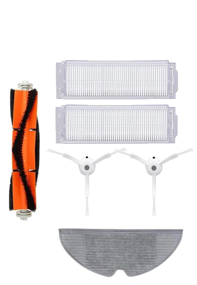 Xiaomi Vacuum Mop 2 Pro (MJST1SHW) Robot Süpürge Uyumlu 6'lı Yedek Parça Seti