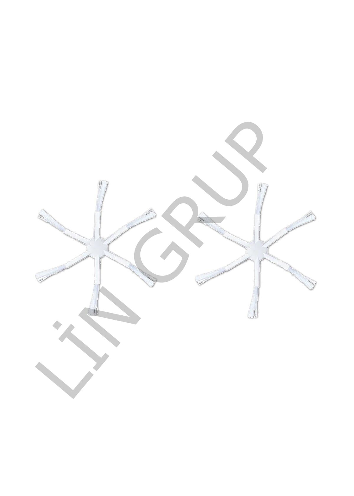 Xiaomi Vacuum Mop 2 (STYTJ03ZHM) Robot Süpürge Uyumlu 2'li Yan Fırça - Yedek Parça Seti