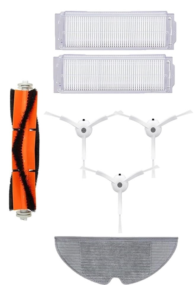 Xiaomi Vacuum Mop 2 Pro (MJST1SHW) Robot Süpürge Uyumlu 7'li Yedek Parça Seti