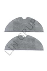 Xiaomi Vacuum Mop 2 (STYTJ03ZHM) Robot Süpürge Uyumlu 2'li Mop Bezi - Yedek Parça Seti