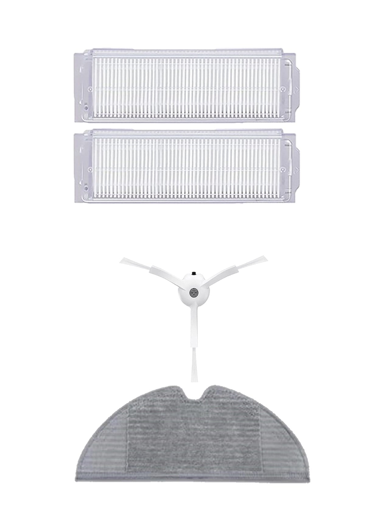 Xiaomi Vacuum Mop 2 Pro (MJST1SHW) Robot Süpürge Uyumlu 4'lü Yedek Parça Seti