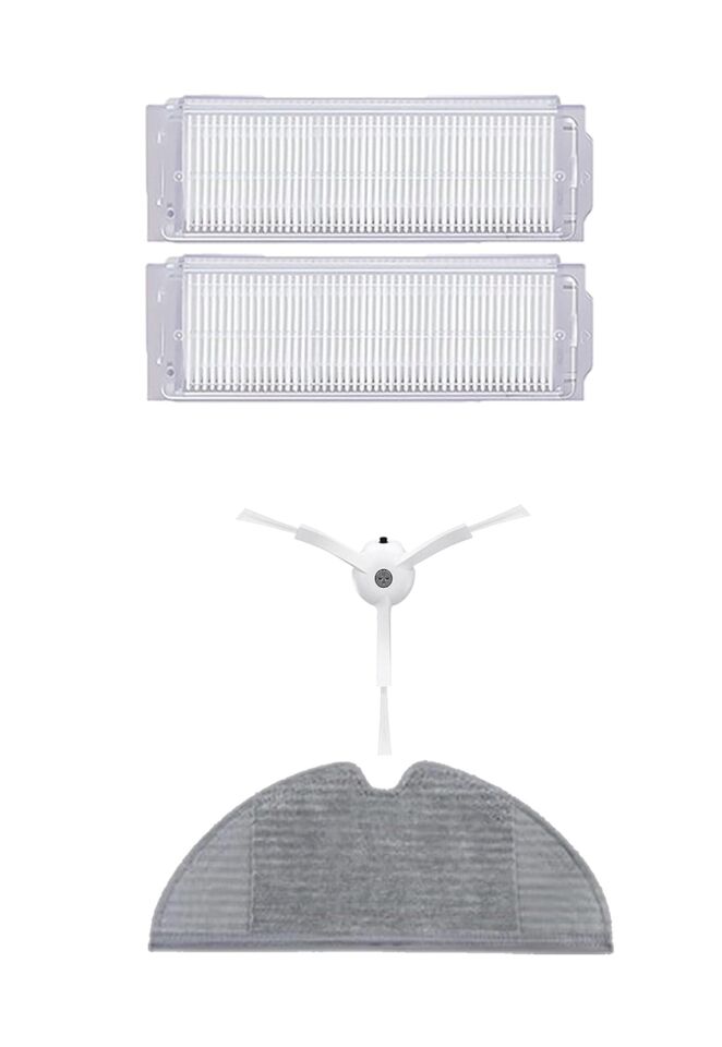 Xiaomi Vacuum Mop 2 Pro (MJST1SHW) Robot Süpürge Uyumlu 4'lü Yedek Parça Seti