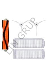 Xiaomi Vacuum Mop 2 Pro (MJST1SHW) Robot Süpürge Uyumlu 5'li Yedek Parça Seti