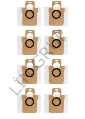 Xiaomi X20+ Robot Süpürge Uyumlu 8'li Toz Torbası Yedek Parça Seti