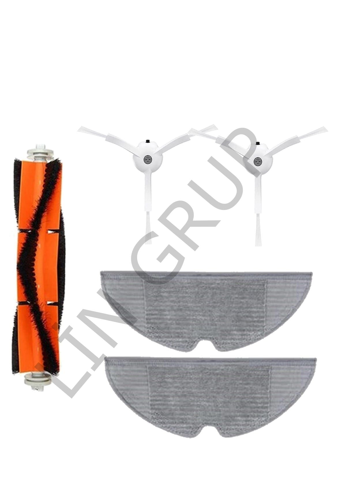 Xiaomi Vacuum Mop 2 Pro (MJST1SHW) Robot  Süpürge Uyumlu 5'li Yedek Parça Seti