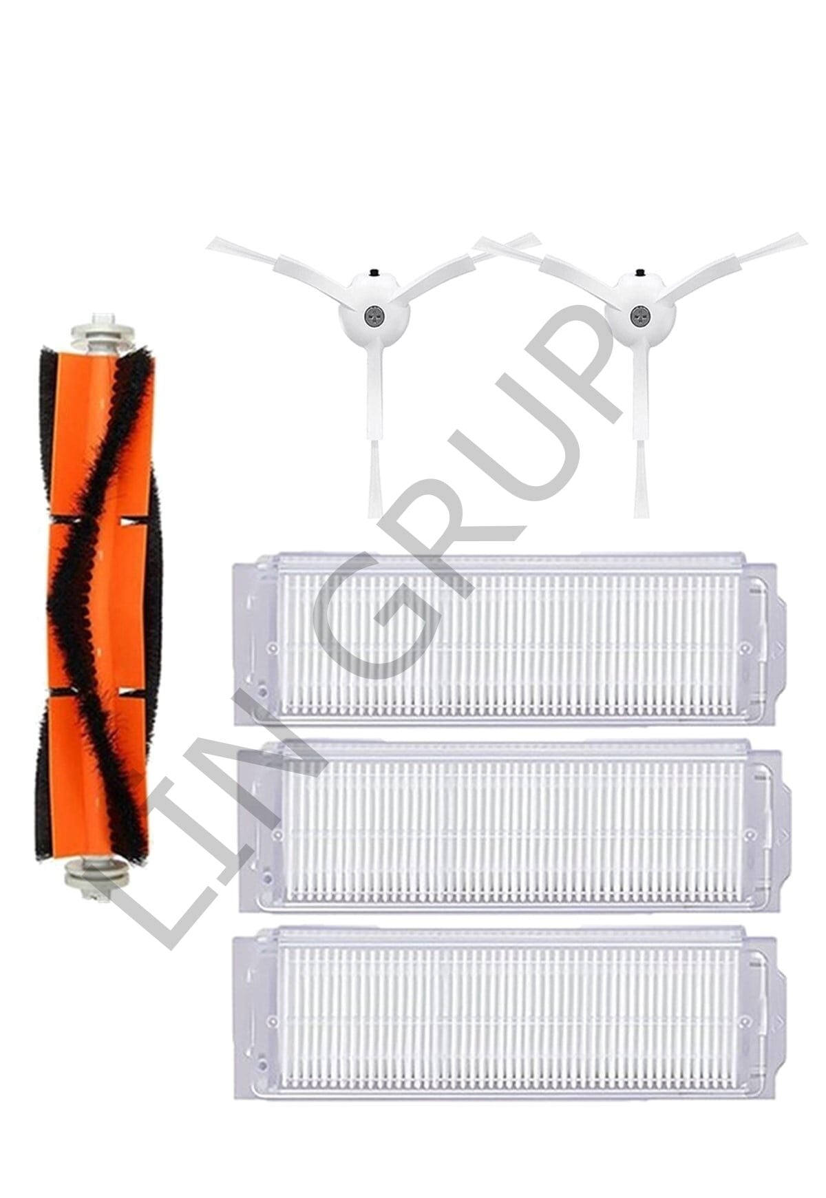 Xiaomi Vacuum Mop 2 Pro (MJST1SHW) Robot  Süpürge Uyumlu 6'lı Yedek Parça Seti