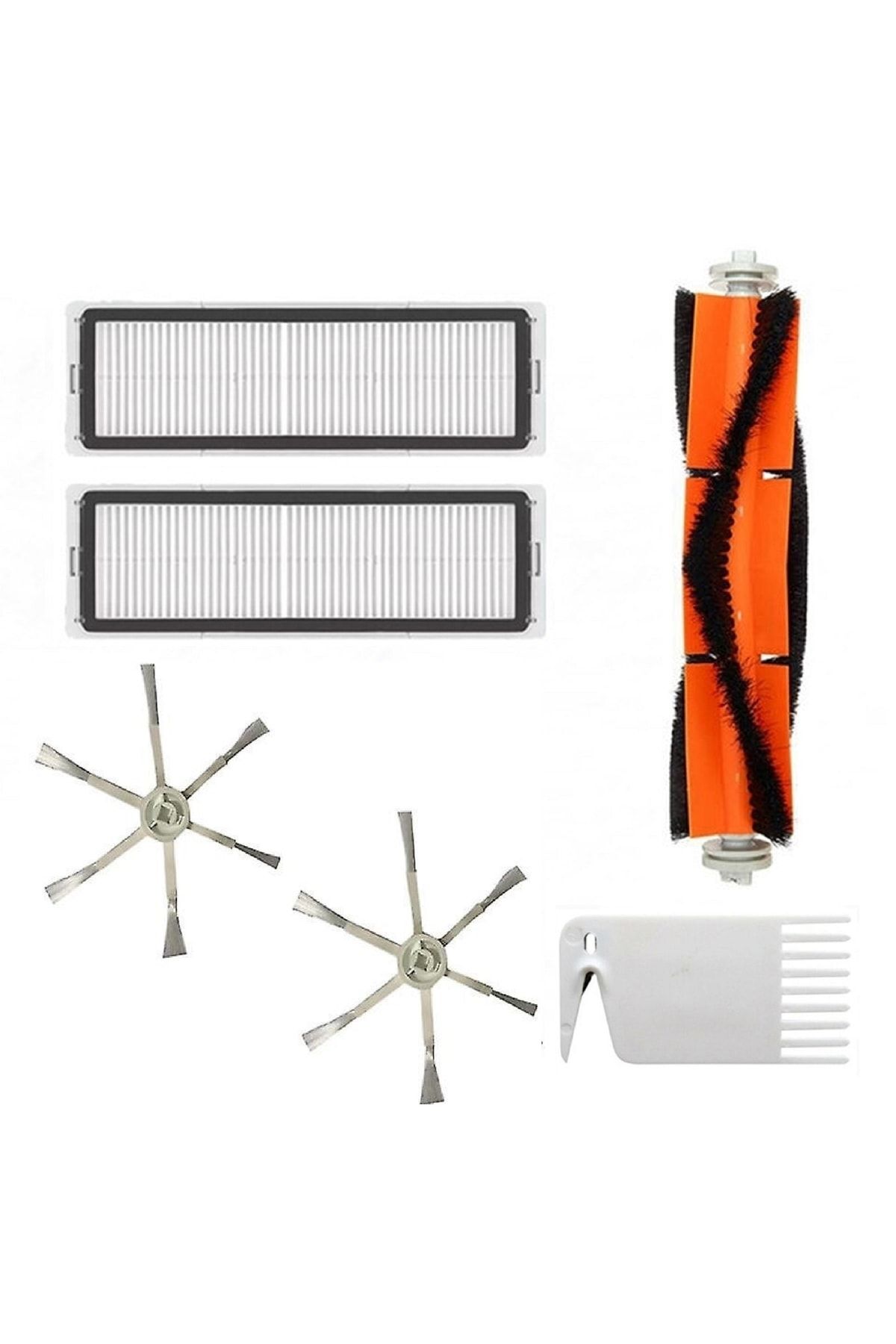 Mijia 1c.vacuum Mop 1c Ve 2c Ile- Mop Pro 2+ 3d-mop 2 Ultra Mop 2 Pro Uyumlu Set-6 Adet