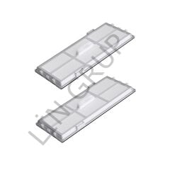 Roborock G10 Robot Süpürge Uyumlu 2'li HEPA Filtre-Yedek Parça