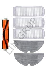 Xiaomi Vacuum Mop 2 Pro (MJST1SHW) Robot Süpürge Uyumlu 6'lı Yedek Parça Seti