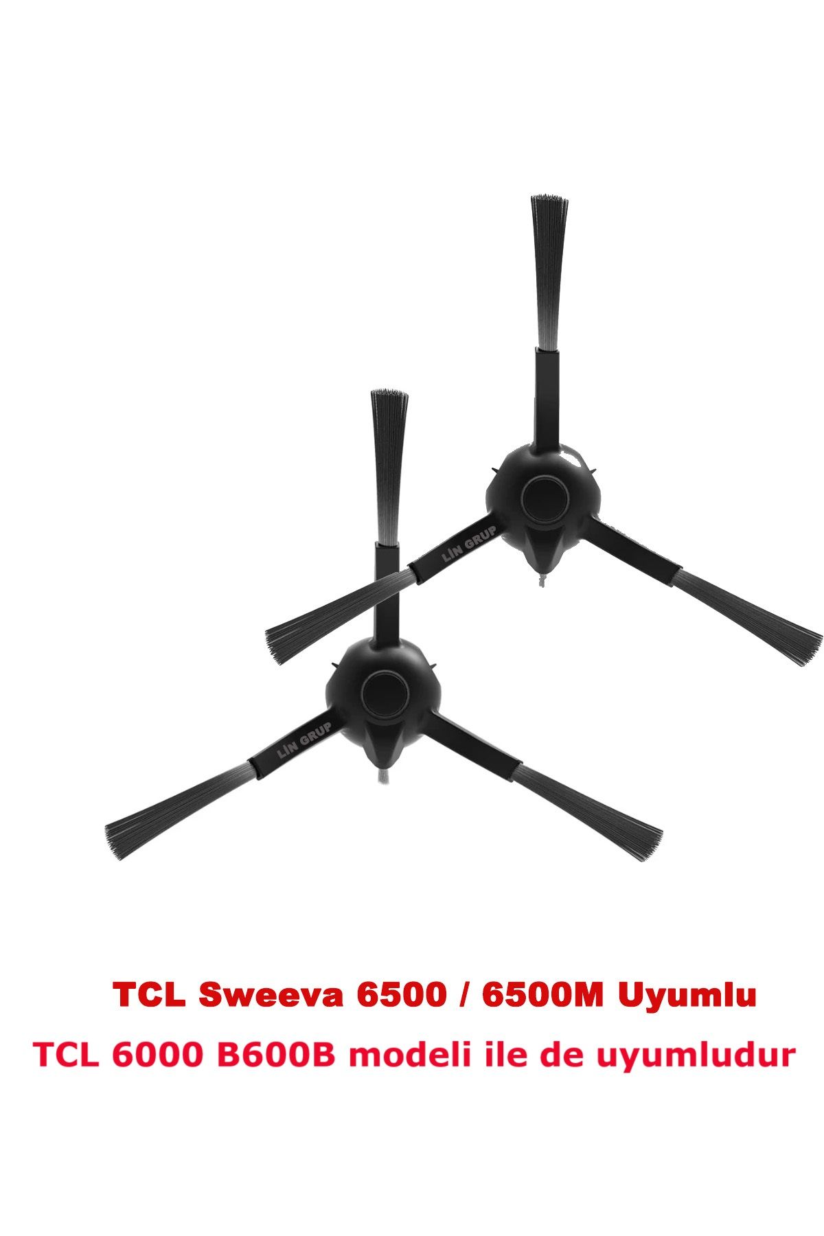 TCL Sweeva 6000 Mopsuz model no: B600B uyumlu Yan Fırça 2 adet