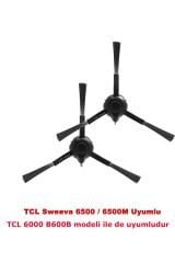 TCL Sweeva 6000 Mopsuz model no: B600B uyumlu Yan Fırça 2 adet