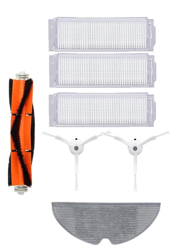 Xiaomi Vacuum Mop 2 Pro (MJST1SHW) Robot Süpürge Uyumlu 7'li Yedek Parça Seti