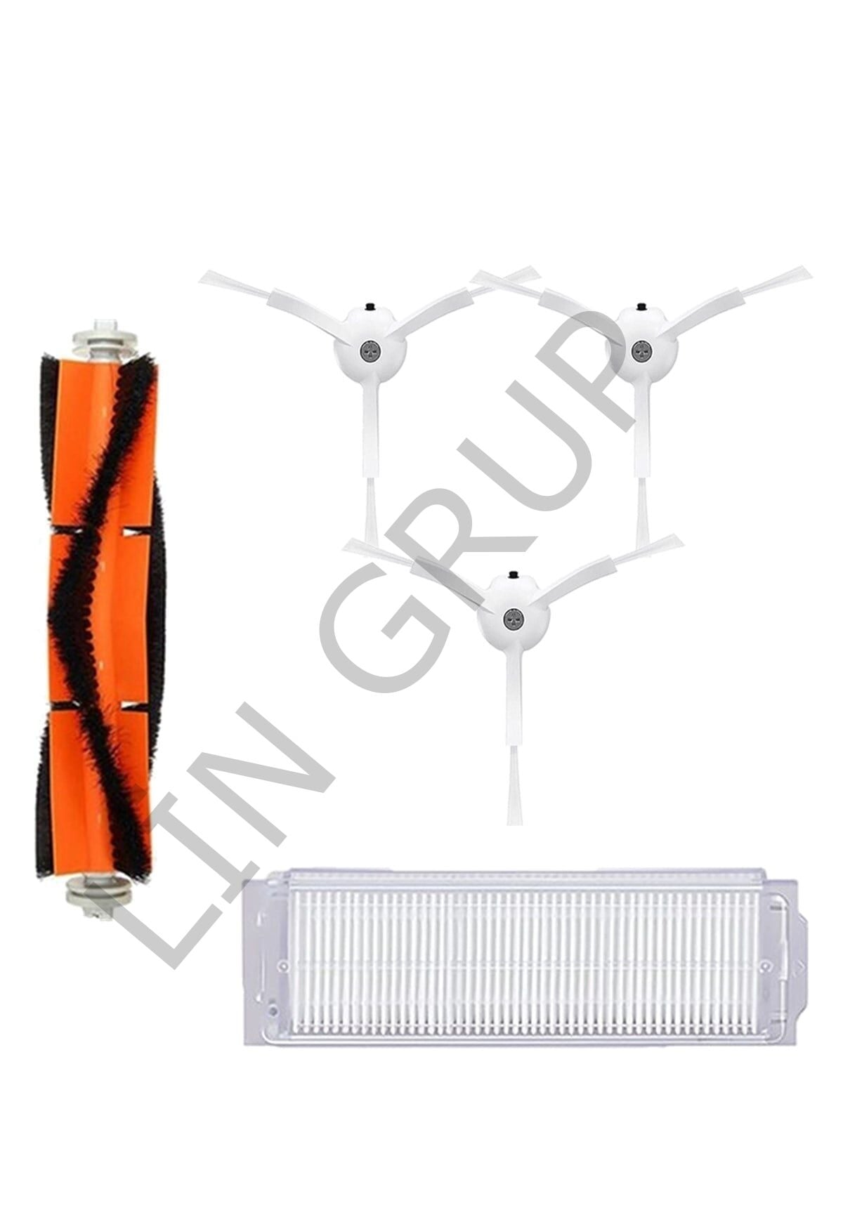 Xiaomi Vacuum Mop 2 Pro (MJST1SHW) Robot Süpürge Uyumlu 5'li Yedek Parça Seti