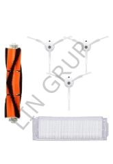 Xiaomi Vacuum Mop 2 Pro (MJST1SHW) Robot Süpürge Uyumlu 5'li Yedek Parça Seti